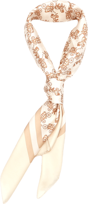 35" Horse Silk Square Scarf