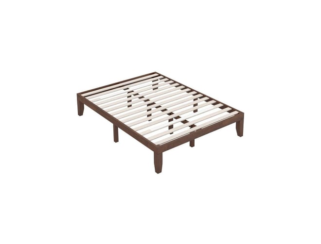14 Inch King Size Wood Platform Bed Frame