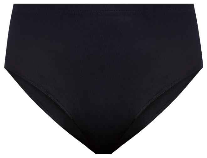 High-Waist Tummy-Control Bikini Bottoms