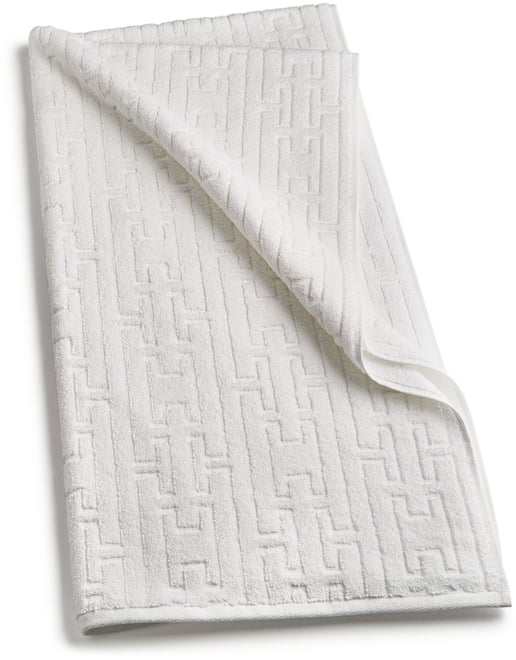 Sculpted Chain-Link Bath Towel, 30" x 56", Exclusively at Macy's