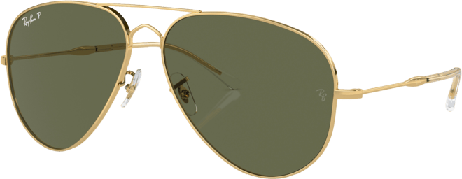 Ray-Ban Unisex Polarized Sunglasses, Old Aviator Rb3825