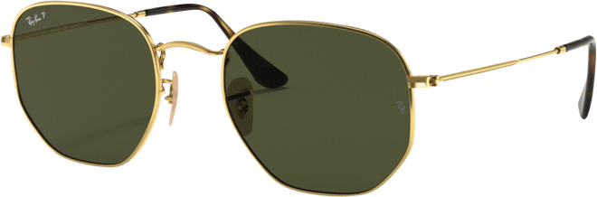 Ray-Ban Unisex Polarized Sunglasses, RB3548N Hexagonal Washed Evolve