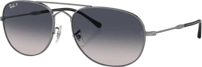 Ray-Ban Unisex Polarized Sunglasses, Bain Bridge Rb3735