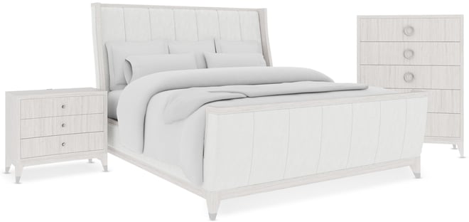 Warlington Queen 3 Pc. Set (Bed, Chest & Nightstand)