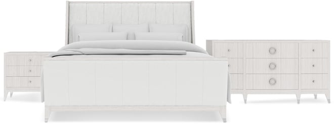 Warlington King 3 Pc. Set (Bed, Dresser & Nightstand)