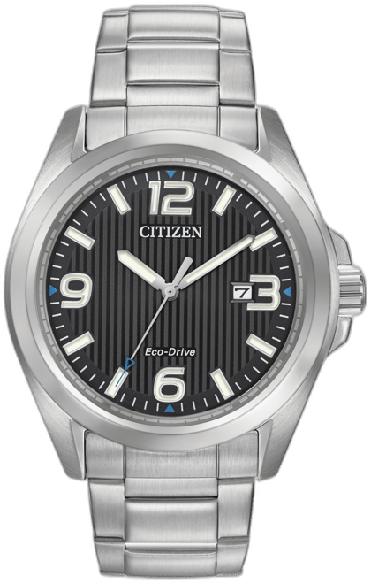 Men's Eco-Drive Stainless Steel Bracelet Watch 43mm AW1430-86E