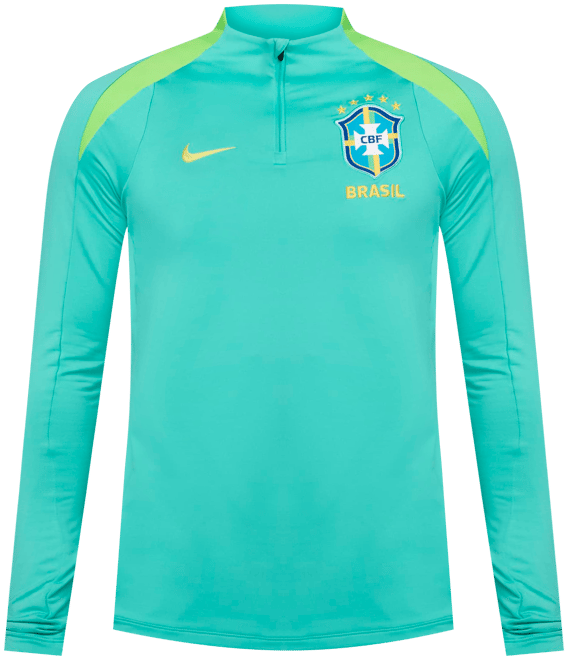 Brasil Strike Playera de entrenamiento de fútbol Nike Dri-FIT para hombre