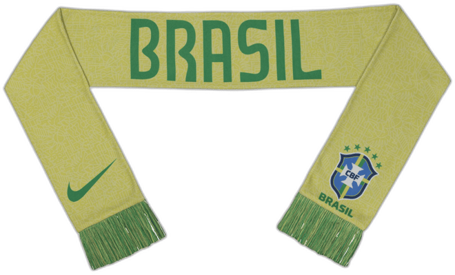 Brazil Nike Soccer Scarf