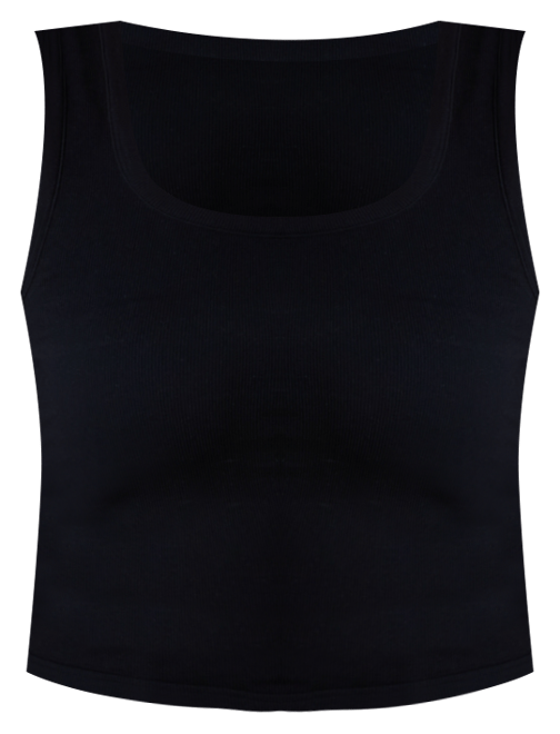 Women's Ribbed Seamless Square-Neck Tank Top, Created for Macy's