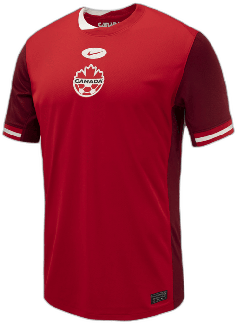 Canada 2024 Stadium Home Men's Nike Dri-FIT Soccer Replica Jersey