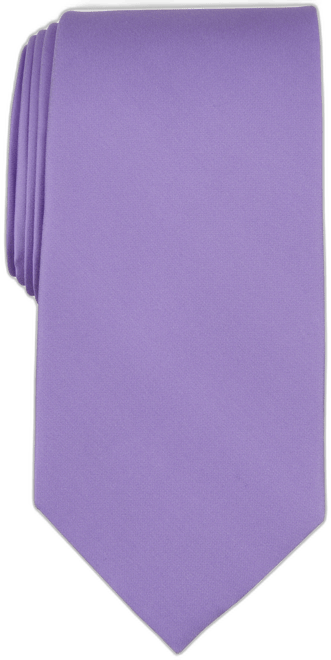 Men's Sapphire Solid Tie