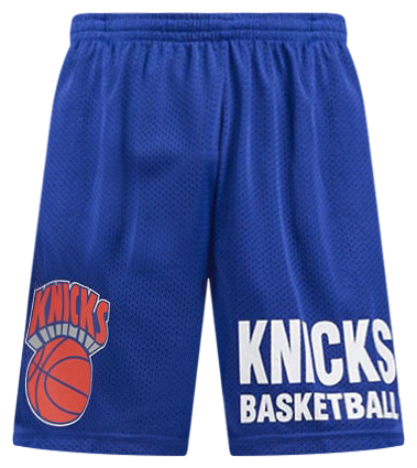 Shop Mitchell Ness New York Knicks Mesh Practice Shorts PSHR6914 NYKYYPPPROYA blue SNIPES USA