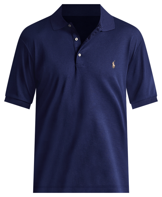 Men's Big & Tall Classic Fit Soft Cotton Polo
