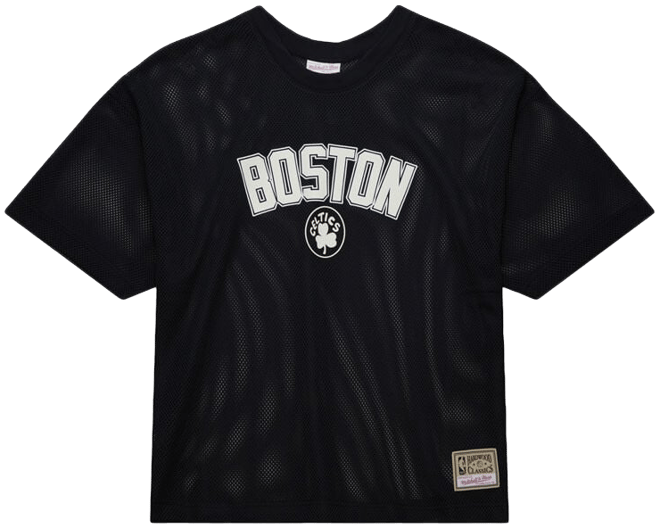 ★Mitchell & Ness Black Boston Celtics 関税込★ Men's Mitchell & Ness Black Boston Celtics Color Block 2.0