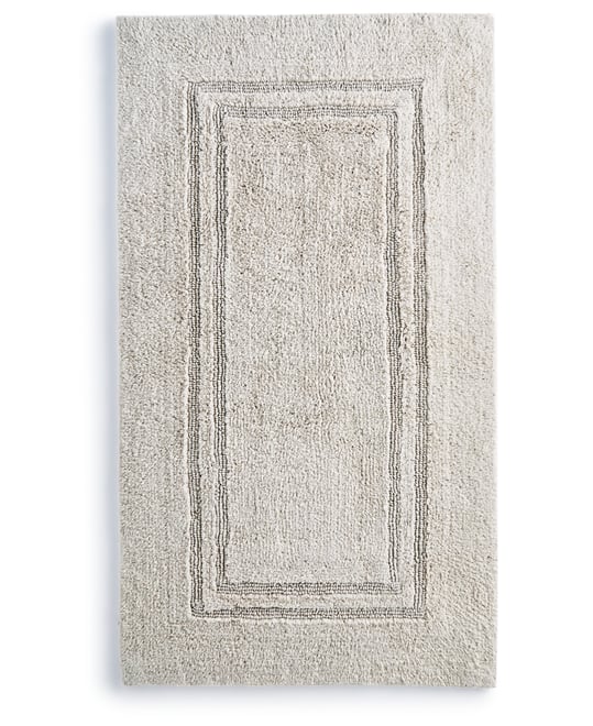 100% Cotton Reversible Bath Rug, 27" x 48", Exclusively at Macy's