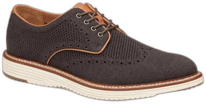 Men's Upton Knit Wingtip Dress Casual Lace Up Sneakers