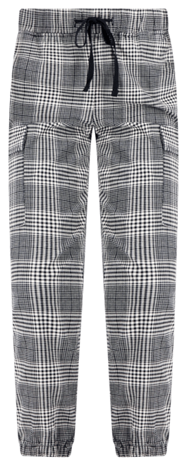 Tinseltown Juniors Plaid Cargo Pull On Jogger Pants Macy s