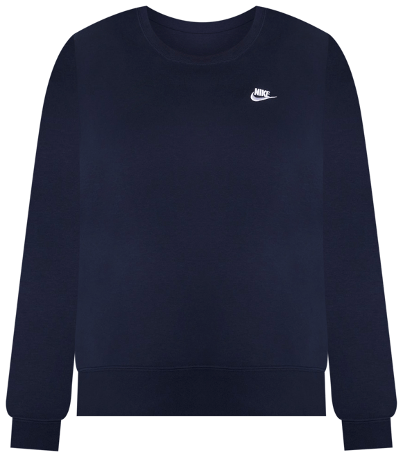 Nike Sportswear Club Fleece Women's Crew-Neck Sweatshirt (Plus Size)