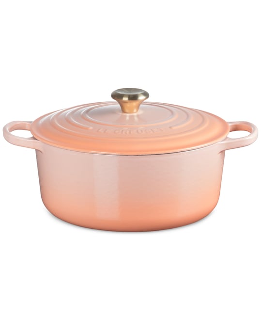 Signature Enameled Cast Iron 5.5 Qt. Round Dutch Oven