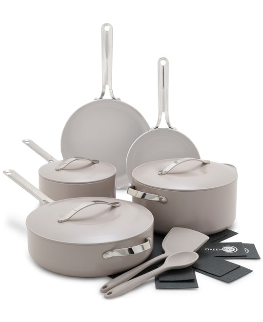 Nova 10-Pc. Ceramic Nonstick Cookware Set