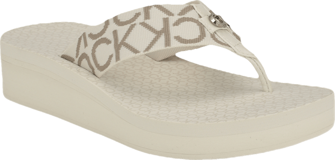 Women's Meena Logo Platform Flip-Flop Sandals