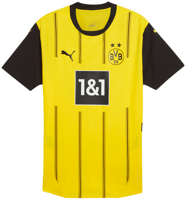 PUMA Borussia Dortmund 24/25 Men's Authentic Home Soccer Jersey