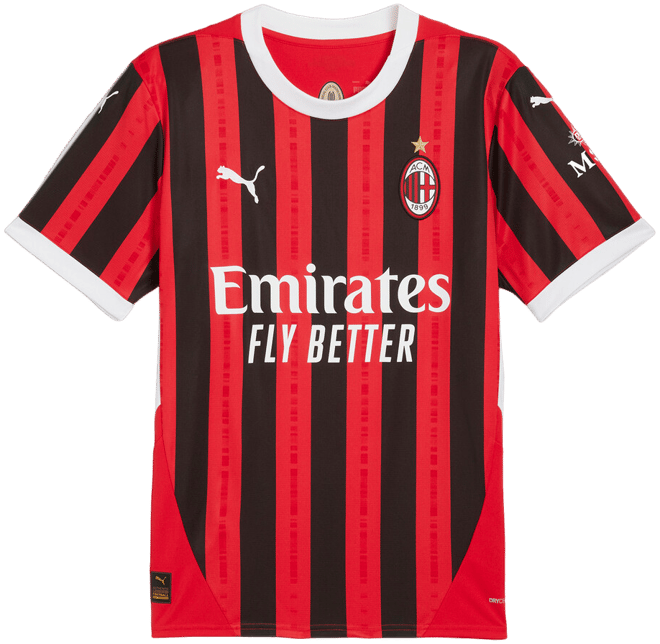 PUMA AC Milan 24/25 Replica Home Soccer Jersey