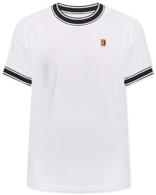 NikeCourt Heritage Kurzarm-Tennisoberteil für Herren
