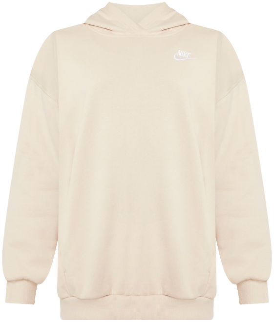 Nike Sportswear Club Fleece Sudadera con gorro sin cierre oversized para niños talla grande