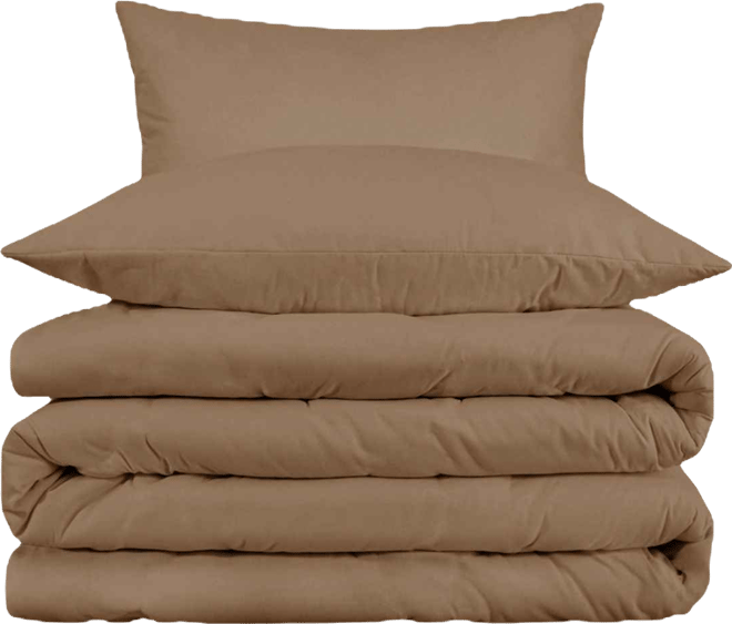 Egyptian Cotton 1000 Thread Count Solid Duvet Cover Set,King/California King