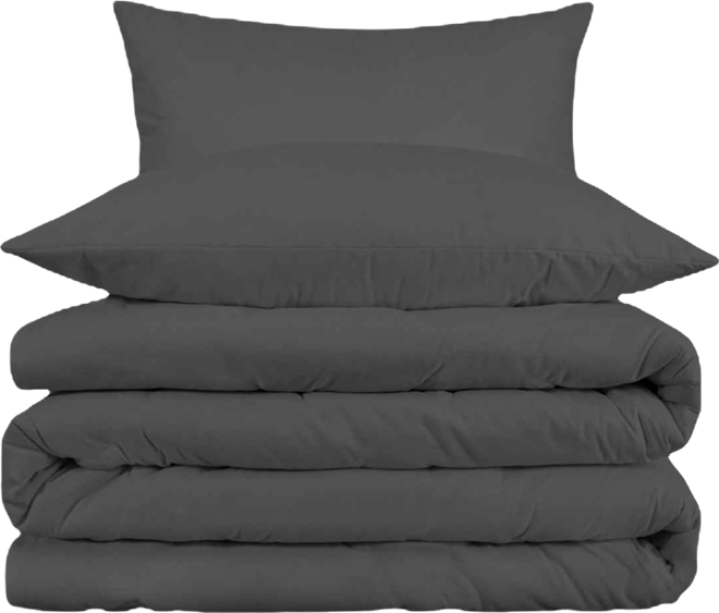 Egyptian Cotton 1000 Thread Count Solid Duvet Cover Set,King/California King