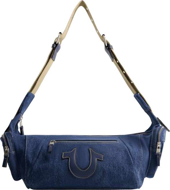 Horseshoe Motif Slouchy Hobo