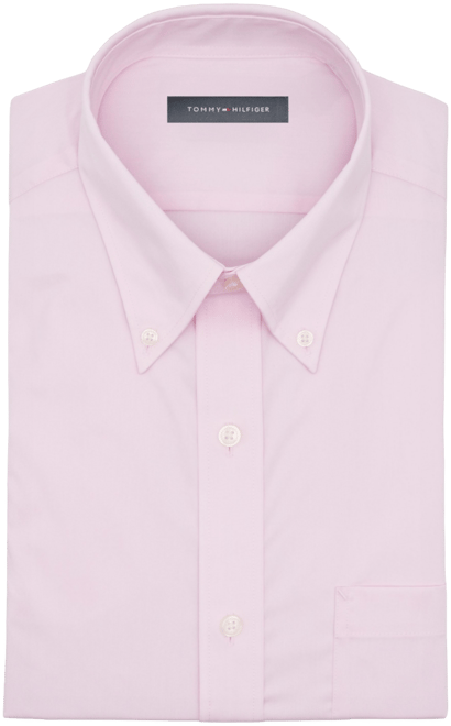 Men's Regular Fit Wrinkle Resistant Stretch Dress Shirt