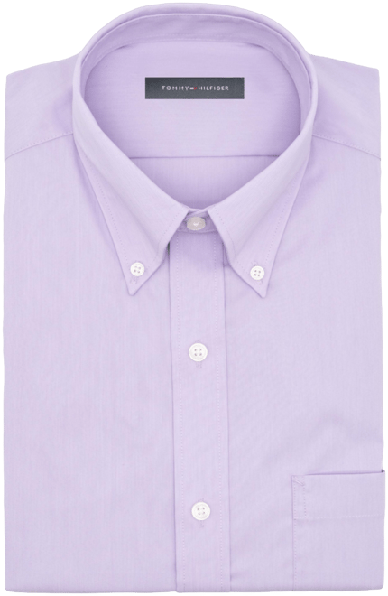 Men's Regular Fit Wrinkle Resistant Stretch Dress Shirt