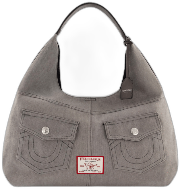 Horseshoe Denim Pocket Large Hobo