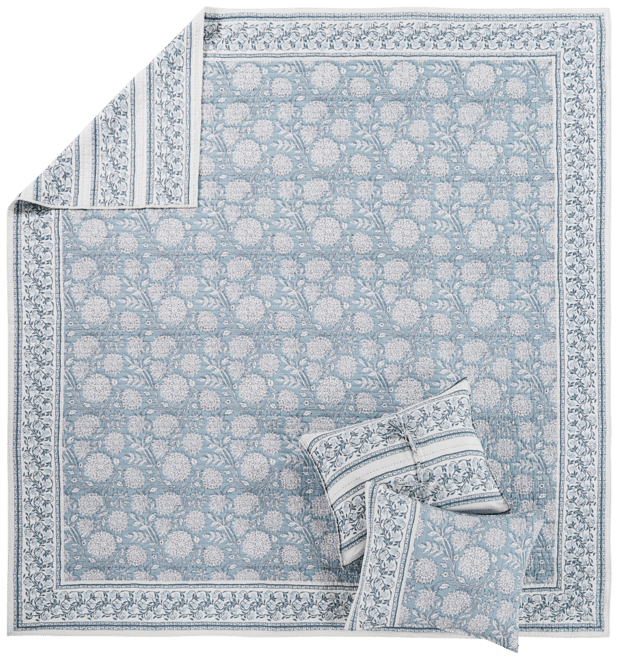 Adare Reversible 3-Pc. Quilt Set, Full/Queen