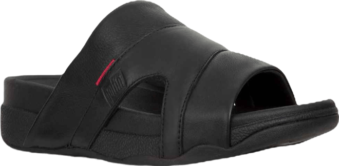 Men's Freeway Pool Slide in Leather