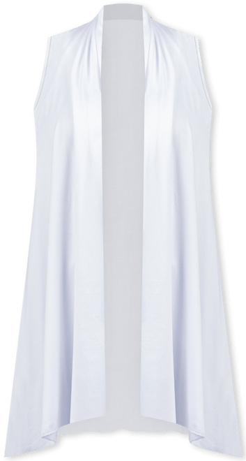 Plus Size Asymmetric Open Front Cardigan Sweater