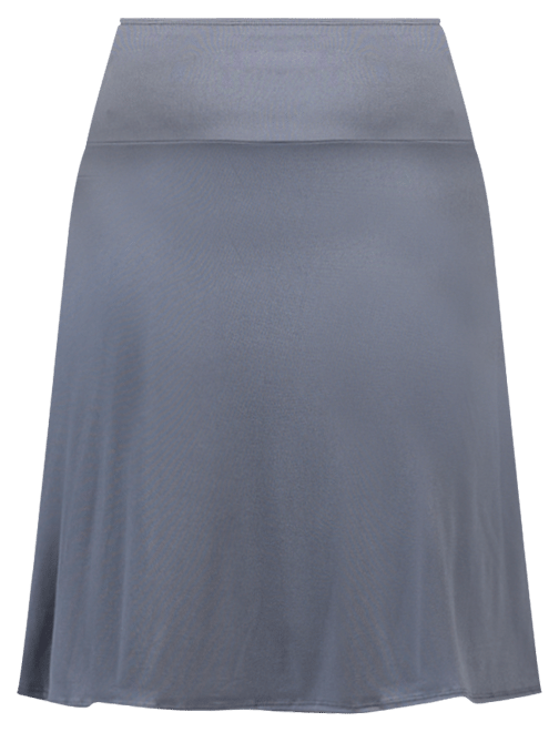 Plus Size A Line Elastic Waist Skirt