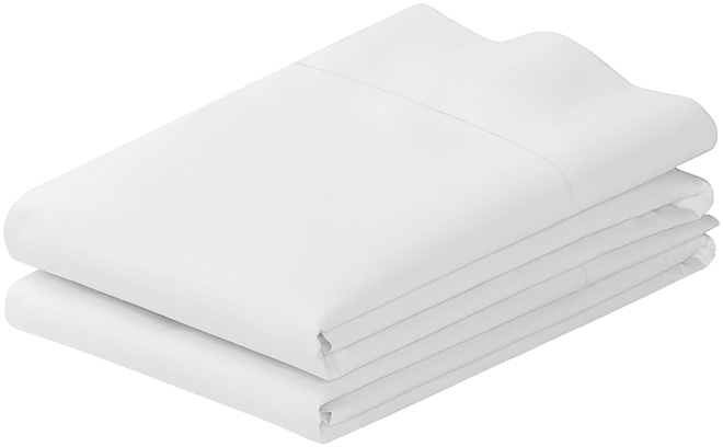 Standard Size 100% Cotton 500 Thread Count Pillowcases, Queen and Standard Size, Soft and Silky, Cool and Smooth by 