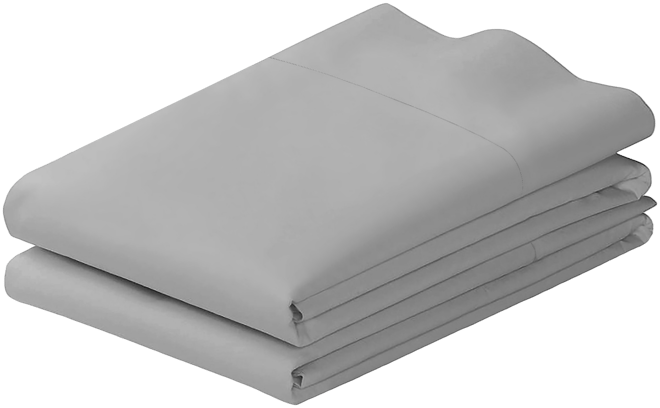 Standard Size 100% Cotton 500 Thread Count Pillowcases, Queen and Standard Size, Soft and Silky, Cool and Smooth by 