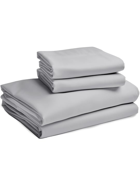 Certified Luxury 100% Egyptian Cotton Sheets, 4 Piece Deep Pocket Bed Sheets Set, Sateen Cooling Sheets for Hot Sleepers by 