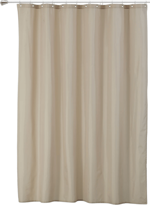 Waterproof Fabric Shower Curtain Liner with Magnets, 72" x 78"