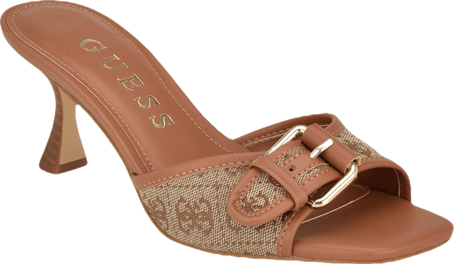 Women's Dista Buckle Kitten Heel Sandals