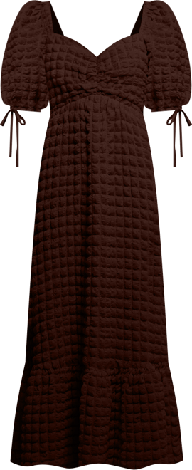 Women's Textured Maxi Dress