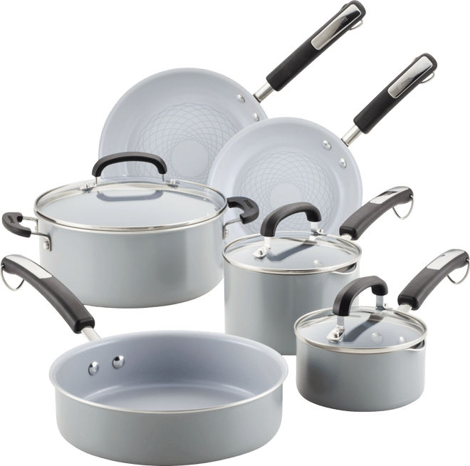 Eco Advantage Ceramic Nonstick 13-Piece Cookware Set