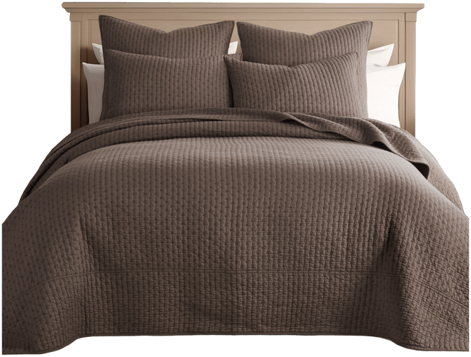 Cross Stitch Reversible 3-Pc. Bedspread Set, Queen