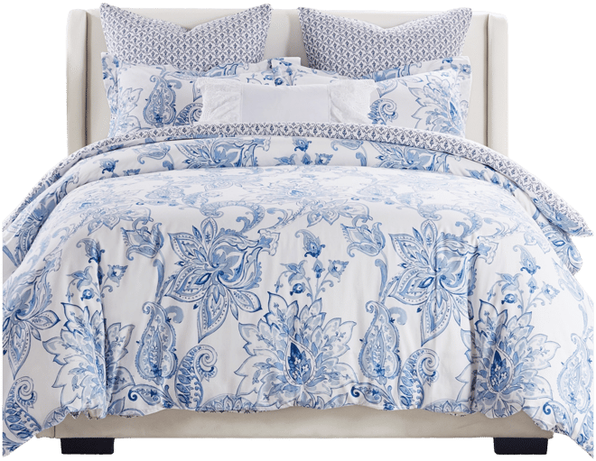 Bennett Reversible 3-Pc. Comforter Set, Full/Queen