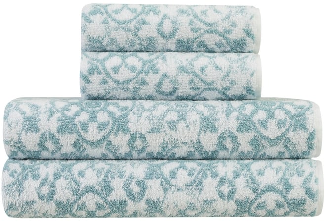 Aziza 4 Piece Bath Towel Set