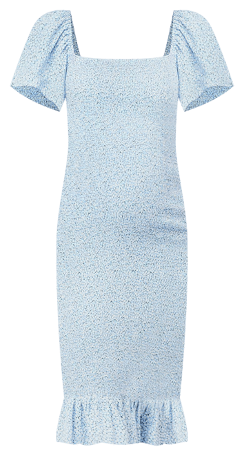 Selma Nursing Shirred Dress